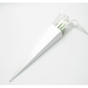 Rose Box White | Single Rose Packaging